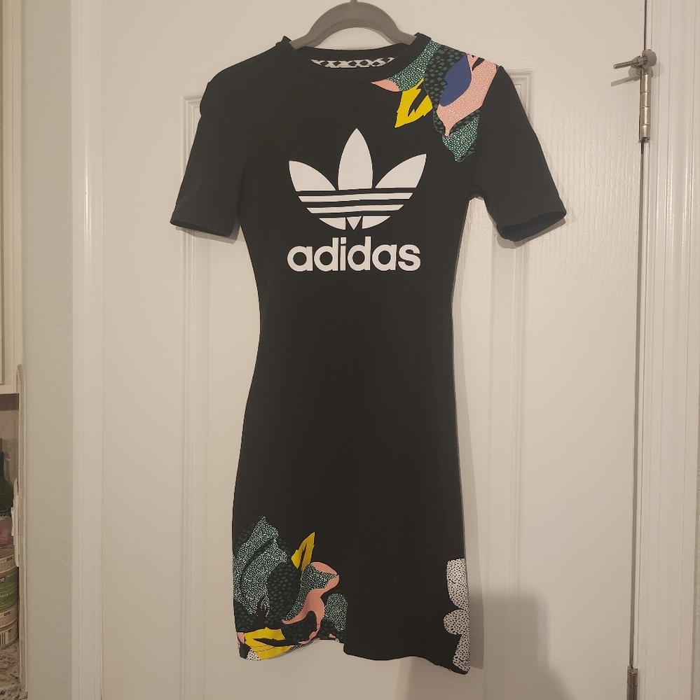 Adidas Dress Flower Print Size XS